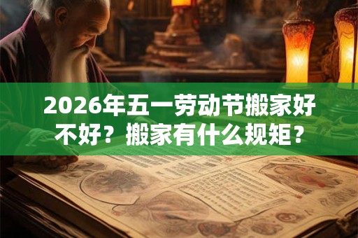 2026年五一劳动节搬家好不好?搬家有什么规矩? 2026年五一劳动节搬家好不好?搬家有什么规矩?
