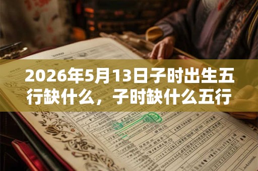 2026年5月13日子时出生五行缺什么,子时缺什么五行 2026年5月13日子时出生五行缺什么,子时缺什么五行