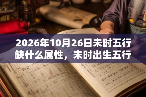 2026年10月26日未时五行缺什么属性,未时出生五行缺什么 2026年10月26日未时五行缺什么属性,未时出生五行缺什么