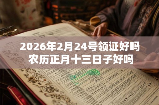 2026年2月24号领证好吗 农历正月十三日子好吗 2026年2月24号领证好吗 农历正月十三日子好吗
