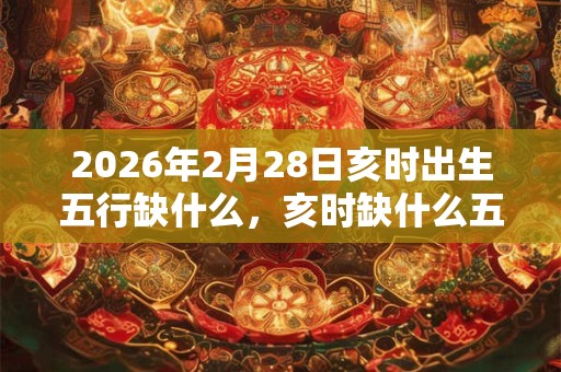 2026年2月28日亥时出生五行缺什么,亥时缺什么五行 2026年2月28日亥时出生五行缺什么,亥时缺什么五行