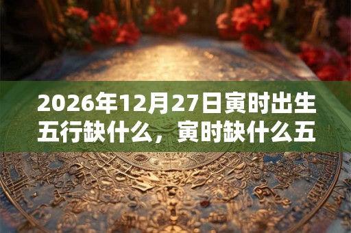 2026年12月27日寅时出生五行缺什么,寅时缺什么五行 2026年12月27日寅时出生五行缺什么,寅时缺什么五行
