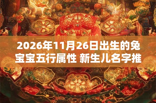 2026年11月26日出生的兔宝宝五行属性 新生儿名字推荐 2026年11月26日出生的兔宝宝五行属性 新生儿名字推荐