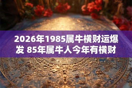 2026年1985属牛横财运爆发 85年属牛人今年有横财吗
