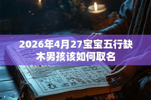2026年4月27宝宝五行缺木男孩该如何取名 2026年4月27宝宝五行缺木男孩该如何取名