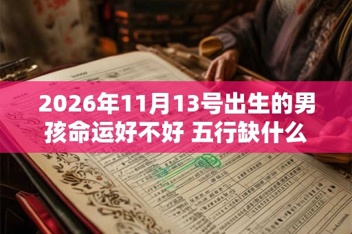 2026年11月13号出生的男孩命运好不好 五行缺什么