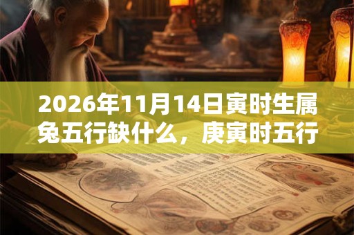 2026年11月14日寅时生属兔五行缺什么，庚寅时五行缺什么