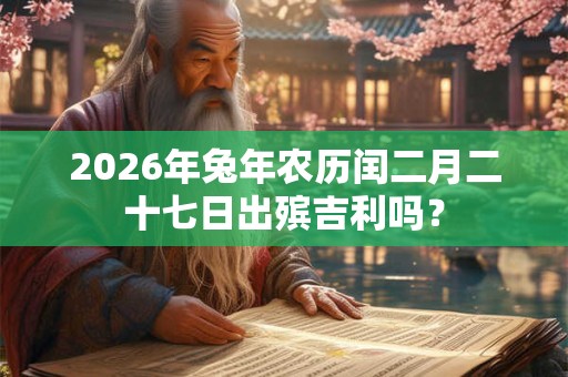 2026年兔年农历闰二月二十七日出殡吉利吗？
