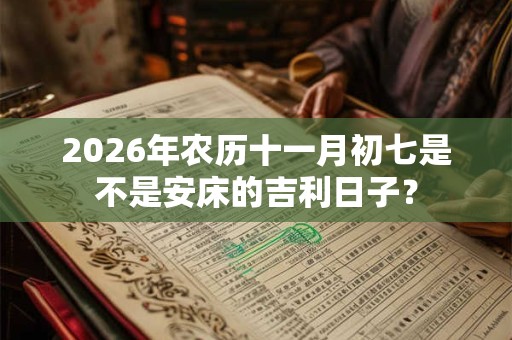 2026年农历十一月初七是不是安床的吉利日子？