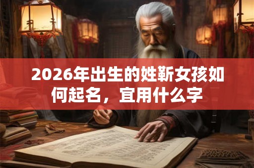 2026年出生的姓靳女孩如何起名，宜用什么字