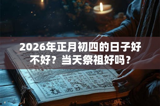 2026年正月初四的日子好不好？当天祭祖好吗？