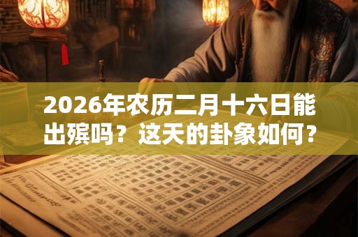 2026年农历二月十六日能出殡吗?这天的卦象如何? 2026年农历二月十六日能出殡吗?这天的卦象如何?