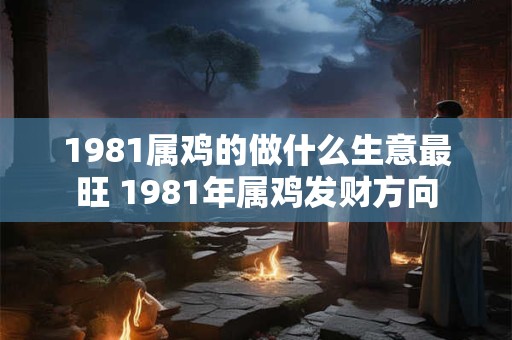 1981属鸡的做什么生意最旺 1981年属鸡发财方向 1981属鸡的做什么生意最旺 1981年属鸡发财方向