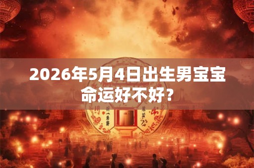 2026年5月4日出生男宝宝命运好不好? 2026年5月4日出生男宝宝命运好不好?