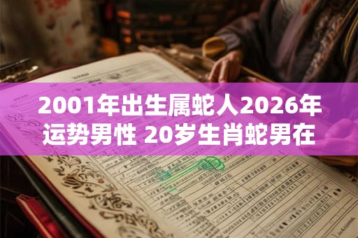 2001年出生属蛇人2026年运势男性 20岁生肖蛇男在2026年运气如何