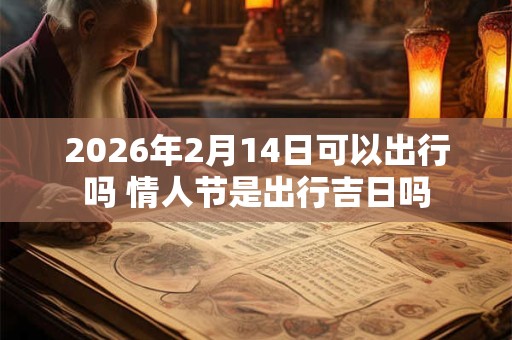 2026年2月14日可以出行吗 情人节是出行吉日吗