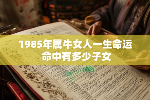1985年属牛女人一生命运 命中有多少子女