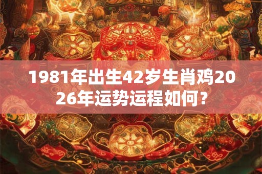 1981年出生42岁生肖鸡2026年运势运程如何？
