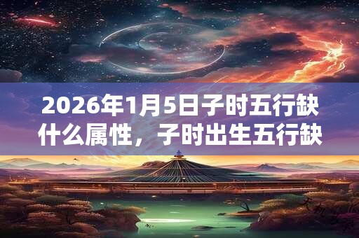 2026年1月5日子时五行缺什么属性，子时出生五行缺什么
