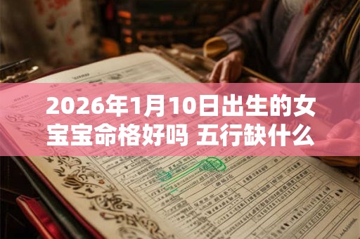 2026年1月10日出生的女宝宝命格好吗 五行缺什么