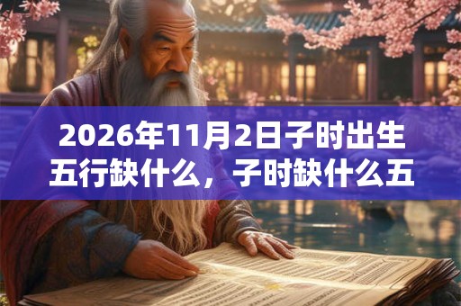 2026年11月2日子时出生五行缺什么，子时缺什么五行