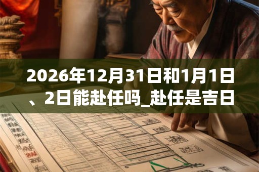 2026年12月31日和1月1日、2日能赴任吗_赴任是吉日吗 2026年12月31日和1月1日、2日能赴任吗_赴任是吉日吗
