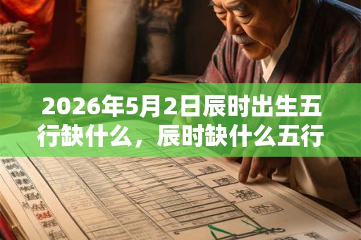 2026年5月2日辰时出生五行缺什么，辰时缺什么五行