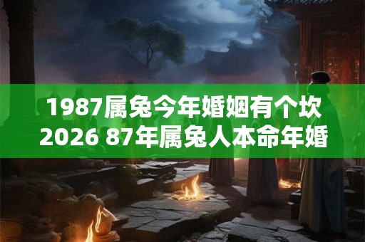 1987属兔今年婚姻有个坎2026 87年属兔人本命年婚姻运势 1987属兔今年婚姻有个坎2026 87年属兔人本命年婚姻运势