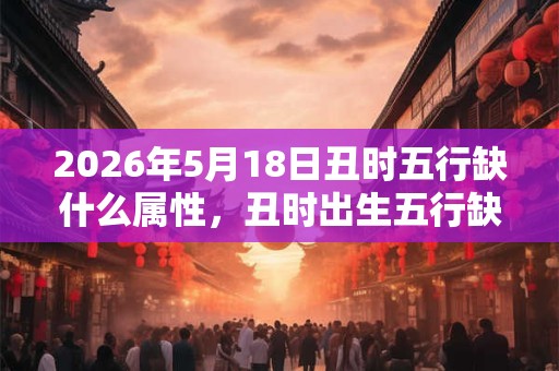 2026年5月18日丑时五行缺什么属性，丑时出生五行缺什么