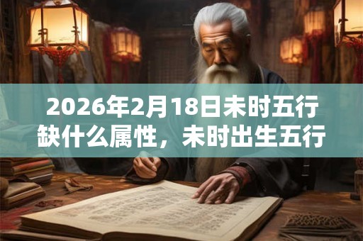2026年2月18日未时五行缺什么属性，未时出生五行缺什么