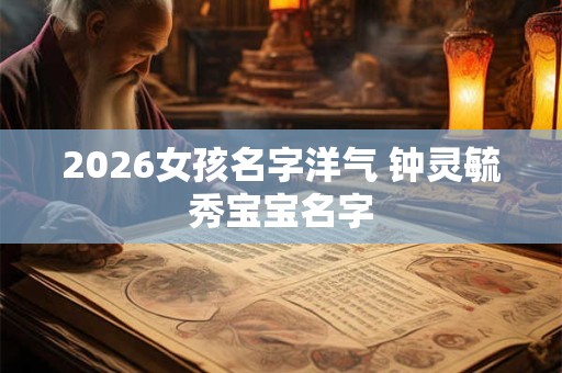 2026女孩名字洋气 钟灵毓秀宝宝名字