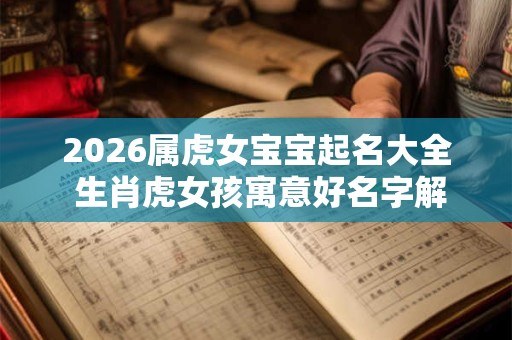 2026属虎女宝宝起名大全 生肖虎女孩寓意好名字解析 2026属虎女宝宝起名大全 生肖虎女孩寓意好名字解析