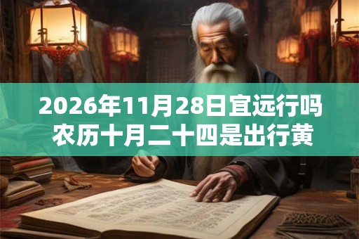 2026年11月28日宜远行吗 农历十月二十四是出行黄道吉日吗
