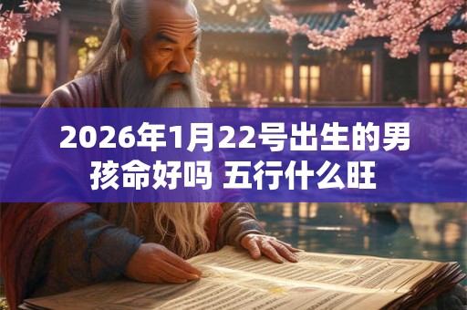 2026年1月22号出生的男孩命好吗 五行什么旺 2026年1月22号出生的男孩命好吗 五行什么旺
