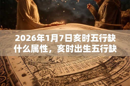 2026年1月7日亥时五行缺什么属性,亥时出生五行缺什么 2026年1月7日亥时五行缺什么属性,亥时出生五行缺什么