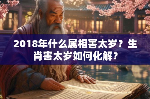 2018年什么属相害太岁?生肖害太岁如何化解? 2018年什么属相害太岁?生肖害太岁如何化解?