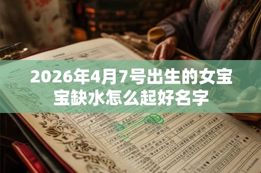 2026年4月7号出生的女宝宝缺水怎么起好名字 2026年4月7号出生的女宝宝缺水怎么起好名字