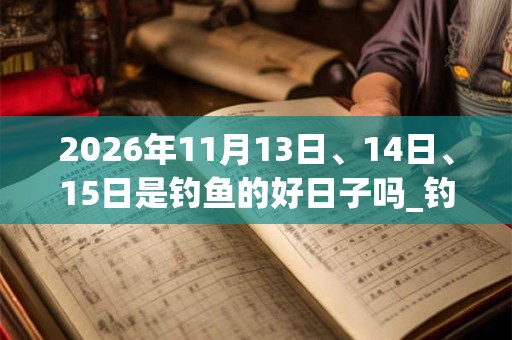 2026年11月13日、14日、15日是钓鱼的好日子吗_钓鱼可以吗 2026年11月13日、14日、15日是钓鱼的好日子吗_钓鱼可以吗