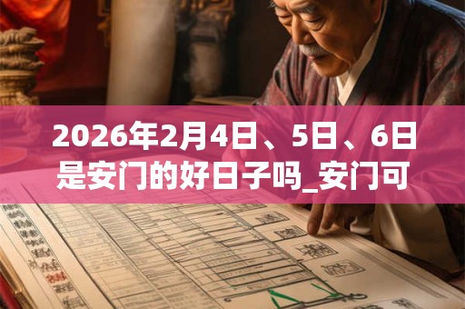 2026年2月4日、5日、6日是安门的好日子吗_安门可以吗 2026年2月4日、5日、6日是安门的好日子吗_安门可以吗