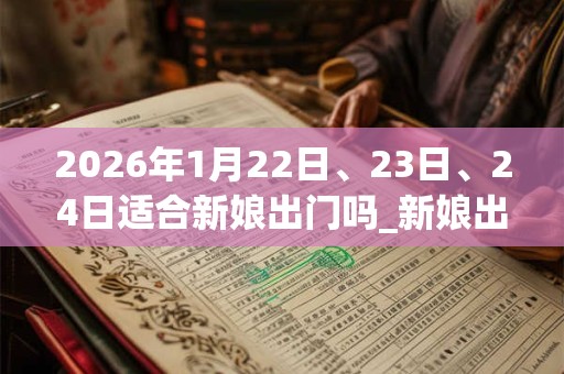 2026年1月22日、23日、24日适合新娘出门吗_新娘出门吉利吗 2026年1月22日、23日、24日适合新娘出门吗_新娘出门吉利吗