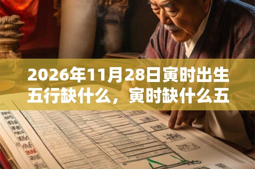 2026年11月28日寅时出生五行缺什么,寅时缺什么五行 2026年11月28日寅时出生五行缺什么,寅时缺什么五行