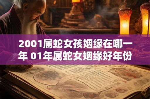 2001属蛇女孩姻缘在哪一年 01年属蛇女姻缘好年份 2001属蛇女孩姻缘在哪一年 01年属蛇女姻缘好年份