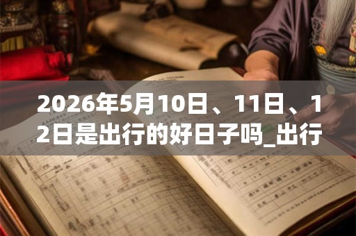 2026年5月10日、11日、12日是出行的好日子吗_出行可以吗 2026年5月10日、11日、12日是出行的好日子吗_出行可以吗