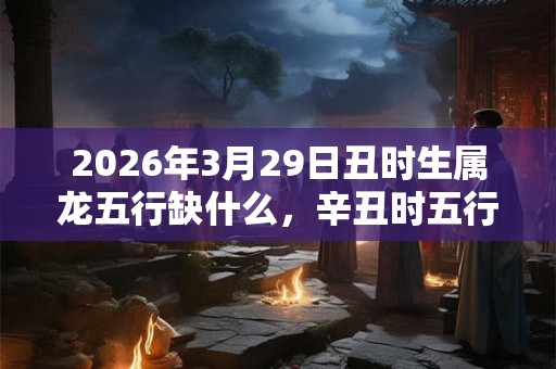 2026年3月29日丑时生属龙五行缺什么,辛丑时五行缺什么 2026年3月29日丑时生属龙五行缺什么,辛丑时五行缺什么
