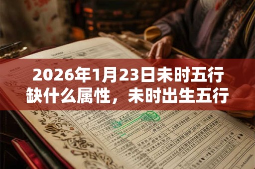 2026年1月23日未时五行缺什么属性,未时出生五行缺什么 2026年1月23日未时五行缺什么属性,未时出生五行缺什么