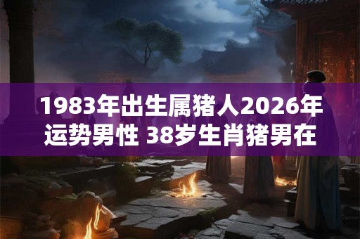 1983年出生属猪人2026年运势男性 38岁生肖猪男在2026年运气如何 1983年出生属猪人2026年运势男性 38岁生肖猪男在2026年运气如何