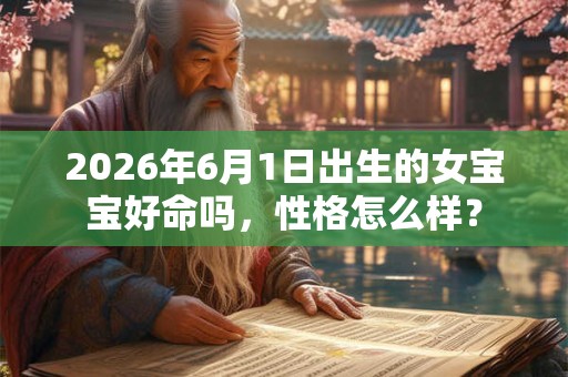 2026年6月1日出生的女宝宝好命吗,性格怎么样? 2026年6月1日出生的女宝宝好命吗,性格怎么样?
