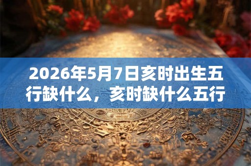 2026年5月7日亥时出生五行缺什么，亥时缺什么五行