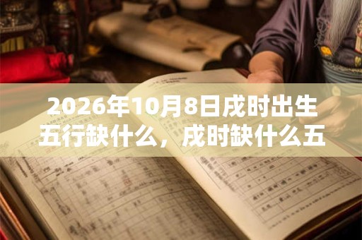 2026年10月8日戌时出生五行缺什么,戌时缺什么五行 2026年10月8日戌时出生五行缺什么,戌时缺什么五行