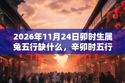 2026年11月24日卯时生属兔五行缺什么,辛卯时五行缺什么 2026年11月24日卯时生属兔五行缺什么,辛卯时五行缺什么